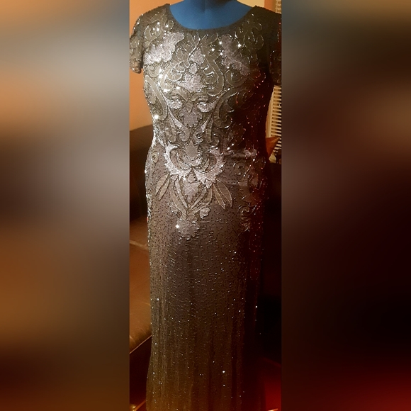 Ralph Lauren Dresses & Skirts - Gorgeous beaded gown, elegant yet contemporary, perfect for MOB, wedding, etc.